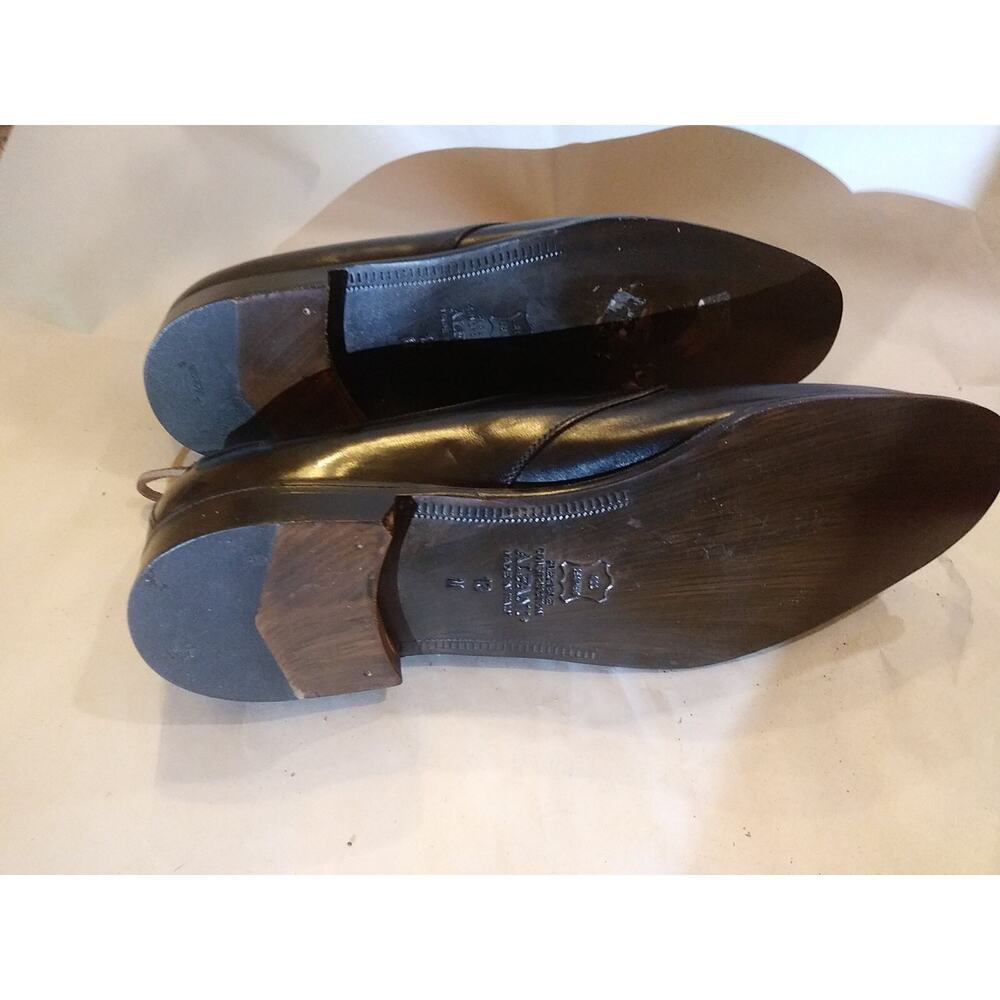 Alfani Black Leather Monk Straps Men’s Dressing Shoes Size 13M - Picture 7 of 10